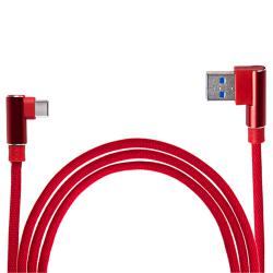  USB - Type  (Red) 90 ((200) R 90)
