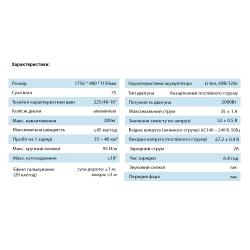 ������������� Citycoco Trio 2000W, 60V12Ah, Black