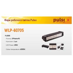    WLP-60705 FLOOD/ (279*64*92)/10-30V/60W/6000K (WLP-60705)