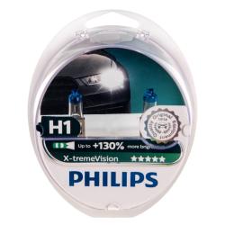  Philips X-treme Vision H1 +130% 12V 55W P14,5s 2 . (12258XV+S2) (12258XV+S2)