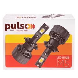  PULSO M5/H7/LED-chips CSP/9-16v/2*70w/16000Lm/6500K (M5 - H7)