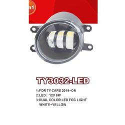  . Toyota Cars/TY-3032L/LED-12V6W/3000K&6000K/. (TY-3032-LED-DUAL)