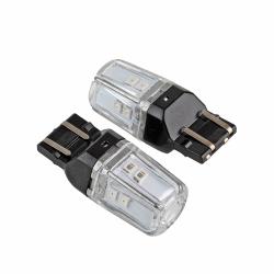  PULSO//LED 7443/W3x16q/12SMD-2835/2/9-36v/120/50lm/RED (LP-66443R)