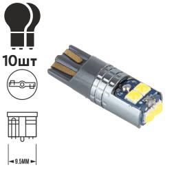  PULSO//LED T10/6SMD-3030 CANBUS/12v/1,9w/170lm White (LP-60390)