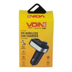  FM, VOIN W-3307, 12-24V 2 USB 3.1A, Bluetooth 5.0, Hands-free (W-3307)