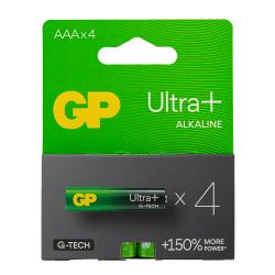  GP ULTRA PLUS ALKALINE 1.5V 24AUP21-SB4 , LR03 AUP, AAA (4891199203985)