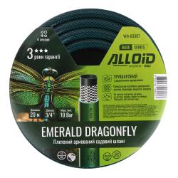 Alloid Base.   3- , "Emerald Dragonfly" 3/4" 20