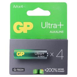  GP ULTRA PLUS ALKALINE 1.5V 15AUP21-SB4 , LR6, 