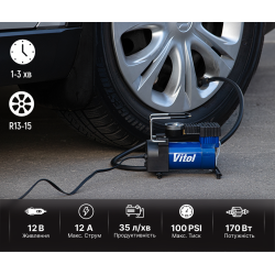 ��������� "ViTOL" K-20 100psi/12Amp/35�/����������