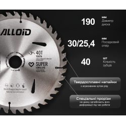        19030/25,4, 40  Alloid