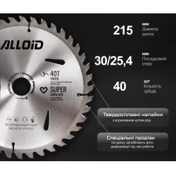 Alloid.        21530/25,4, 40 