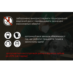 ���� ��������� �� ������ � ��������������� ��������� 230�30/25,4/22,2��, 40 ���� Alloid