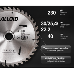        23030/25,4/22,2, 60  Alloid