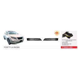  . Lexus RX 350 2009-12/TY668-LED-Black/DRL-12V4W/.