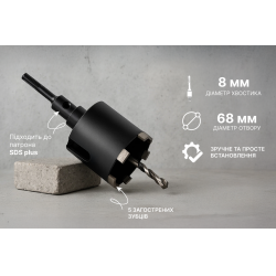 Alloid Pro. ������� ������� �� ������ SDS-plus 68��