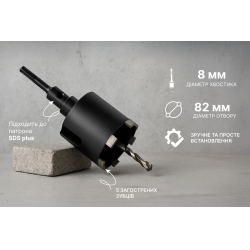 Alloid Pro. ������� ������� �� ������ SDS-plus 82��