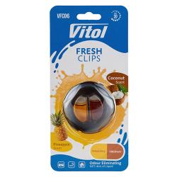  Vitol Fresh Clips Pineapple+Coconat
