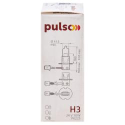  PULSO/ H3/PK22S 24v70w clear/c/box