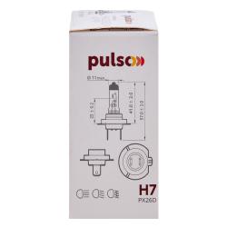  PULSO/ H7/PX26D 24v70w clear/c/box