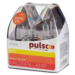  PULSO/ H11/PGJ19-2 12v55w clear/plastic box