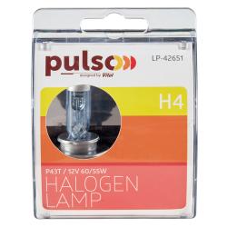  PULSO/ H4/P43T 12v60/55w super white/plastic box