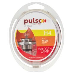  PULSO/ H4/P43T 12v60/55w+50% X-treme Vision/plastic box