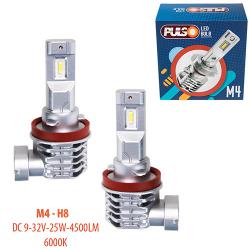  PULSO M4/H8/LED-chips CREE/9-32v/2x25w/4500Lm/6000K
