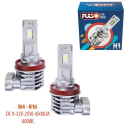  PULSO M4/H16/LED-chips CREE/9-32v/2x25w/4500Lm/6000K