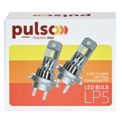  PULSO LP5-H7/LED-chips 3570 CSP/12v/2x30w/4000Lm/6500K