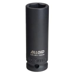Торцева головка ударна глибока 1/2"DR, 19 мм. Alloid. GUG-51119