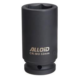Торцева головка ударна глибока 3/4"DR, 32 мм. Alloid. GUG-71132