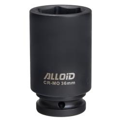 Торцева головка ударна глибока 3/4"DR, 36 мм. Alloid. GUG-71136