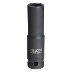 Торцева головка ударна глибока 1/2"DR, 13 мм. Alloid. GUG-51113