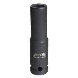 Торцева головка ударна глибока 1/2"DR, 12 мм. Alloid. GUG-51112