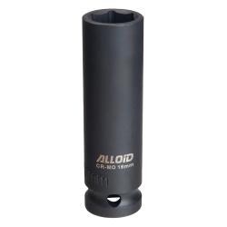 Торцева головка ударна глибока 1/2"DR, 16 мм. Alloid. GUG-51116