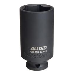 Торцева головка ударна глибока 1/2"DR, 32 мм. Alloid. GUG-51132