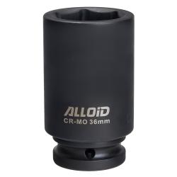 Торцева головка ударна глибока 3/4"DR, 36 мм. Alloid. GUG-71136