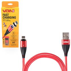   VOIN USB - Lightning 3, 1m, red (  /  ) (VL-6101L RD)