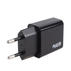    PULSO 18W, 1 USB, QC3.0 (5V*3A/9V*2A/12V*1.5A) (LC-14318 BK)