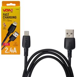 ������  VOIN CC-1201L USB - Lightning 2.4�, 1m, White (������ �������/�������� �����)