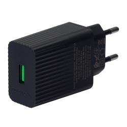 ��������� �������� �������  BOROFONE BAS72A USB-A: 18W (QC/FCP/AFC) Black