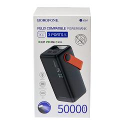 Power bank Borofone BJ66A 50000 mAh 22,5W+PD20W Black, LED �������, �������