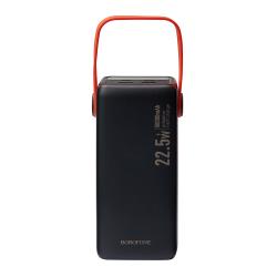Power bank Borofone BJ66A 50000 mAh 22,5W+PD20W Black, LED �������, �������