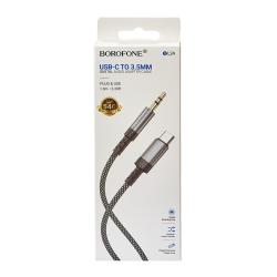 ������ ���� BOROFONE BL24 AUX, 3.5 male - Type-C male, 1�