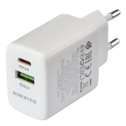 ��������� �������� �������  BOROFONE BN29 PD30W+QC3.0 18W White