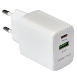 ��������� �������� �������  BOROFONE BN29 PD30W+QC3.0 18W White