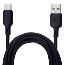 ������ BOROFONE BX113BK, USB - Type-C 3�, 2m, Black (������ �������/�������� �����)