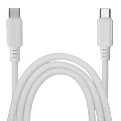 ������ BOROFONE BX115W, Type-C - Type-C 60W, 1m, White (������ �������/�������� �����)