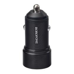 ������������ �������� ������� BOROFONE BZ19, USB-A 1/2: 5V/2.4A Black