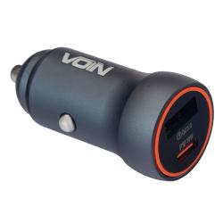 ������������ �������� ������� VOIN 30W, 1USB QC3.0 18W + 1PD 30W, 12/24V